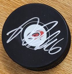 AUTOGRAPHED MIKE REILLY Carolina Hurricanes Hockey Puck
