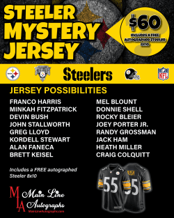 Steeler Mystery Box - Pick up at show in Monroeville
