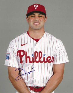 AUTOGRAPHED DANTE NORI Philadelphia Phillies 8x10 Photo