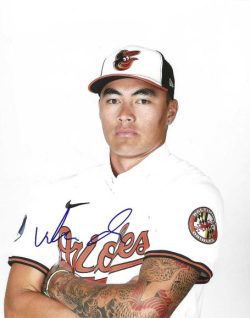 AUTOGRAPHED WEHIWA ALOY 8x10 Baltimore Orioles Photo
