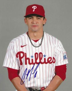 AUTOGRAPHED CHRISTIAN CAIRO 8x10 Philadelphia Phillies Photo