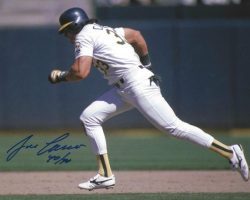 AUTOGRAPHED JOSE CANSECO "40/40" 8x10 Oakland A's Photo