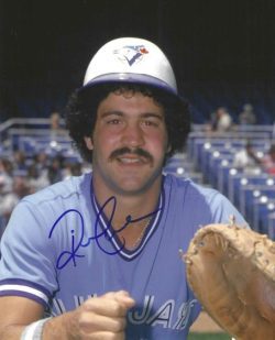 Autographed RICK CERONE 8x10 Toronto Blue Jays Photo