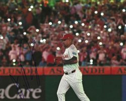 AUTOGRAPHED JHOAN DURAN Philadelphia Phillies 8x10 Photo