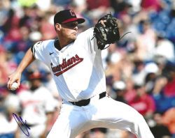 AUTOGRAPHED CONNOR GILLISPIE 8X10 Cleveland Guardians Photo