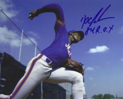 AUTOGRAPHED DOC GOODEN "84 ROY" 8X10 New York Mets photo