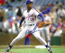 AUTOGRAPHED DOC GOODEN 8X10 New York Mets photo