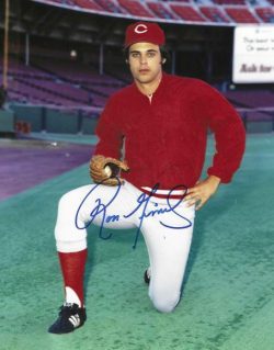 AUTOGRAPHED ROSS GRIMSLEY 8x10 Cincinnati Reds Photo