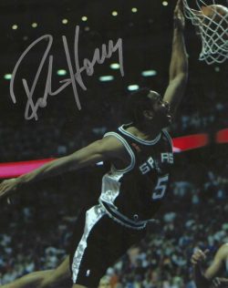 Autographed ROBERT HORRY 8x10 San Antonio Spurs Photo