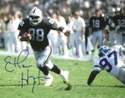 Autographed ETHAN HORTON 8X10 Oakland Raiders photo