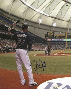 AUTOGRAPHED DESMOND JENNINGS 8X10 Tampa Bay Rays Photo