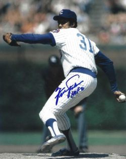 Autographed FERGIE JENKINS "HOF 91" 8X10 Chicago Cubs Photo