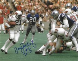 Autographed TERRY METCALF 8X10 St. Louis Cardinals Photo