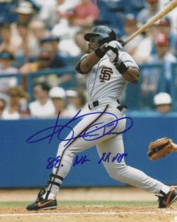 AUTOGRAPHED KEVIN MITCHELL "89 NL MVP" 8X10 San Francisco Giants photo