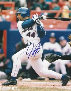 AUTOGRAPHED JAY PAYTON 8X10 New York Mets photo