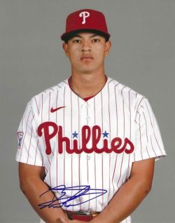 AUTOGRAPHED BRYAN RINCON Philadelphia Phillies 8x10 Photo