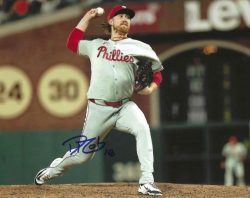 AUTOGRAPHED DANIEL ROBERT 8x10 Philadelphia Phillies Photo