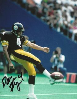 Autographed DAN STRYZINSKI 8X10 Pittsburgh Steelers Photo