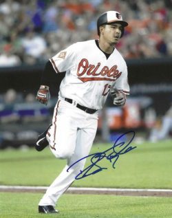 AUTOGRAPHED RUBEN TEJEDA 8x10 Baltimore Orioles Photo