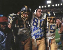 Autographed KELLEN WINSLOW "HOF 95" 8X10 San Diego Chargers Photo