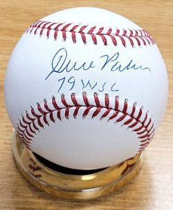 Autographed DAVE PARKER "79 WSC" Official Major League Baseball Fanatics/MLB