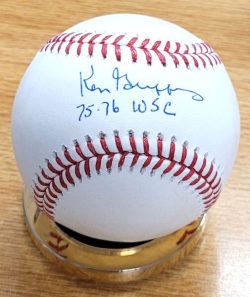 Autographed KEN GRIFFEY "75-76 WSC" Official Major League Baseball JSA Witnessed
