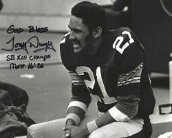 Autographed TONY DUNGY "SB XIII Champs" 8X10 Pittsburgh Steelers photo