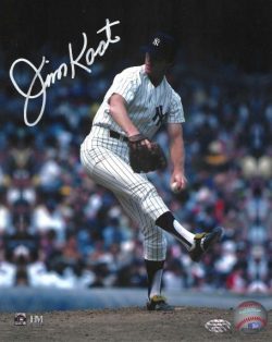 AUTOGRAPHED JIM KAAT 8x10 New York Yankees Photo