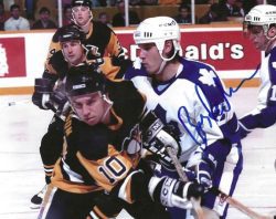 Autographed BARRY PEDERSON 8X10 Pittsburgh Penguins Photo