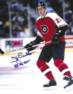 Autographed KJELL SAMUELSSON "88 All Star" 8X10 Philadelphia Flyers Photo