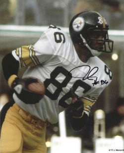 Autographed JIM SMITH 8X10 Pittsburgh Steelers photo