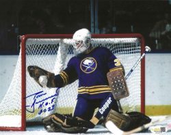 Autographed TOM BARRASSO "HOF 2023" 8X10 Buffalo Sabres Photo JSA