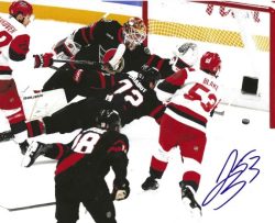 Autographed JACKSON BLAKE Carolina Huricanes 8x10 photo