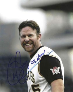 AUTOGRAPHED SEAN CASEY "the Mayor" 8X10 Pittsburgh Pirates photo