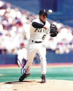 AUTOGRAPHED FRANCISCO CORDOVA 8X10 Pittsburgh Pirates Photo