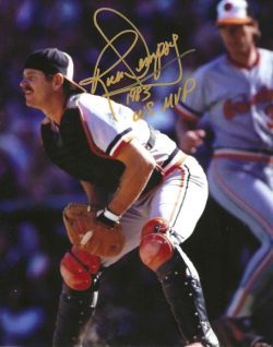 AUTOGRAPHED RICK DEMPSEY "1983 WS MVP" 8x10 Baltimore Orioles Photo