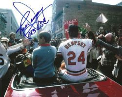 AUTOGRAPHED RICK DEMPSEY "1983 WSC" 8x10 Baltimore Orioles Photo