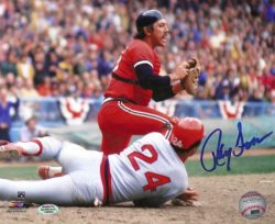 AUTOGRAPHED RAY FOSSE 8X10 Cleveland Indians Photo