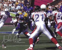 Autographed AHMAN GREEN 8X10 Green Bay Packers Photo