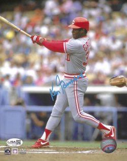 AUTOGRAPHED KEN GRIFFEY 8X10 Cincinnati Reds photo JSA