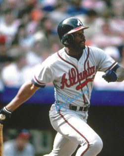 AUTOGRAPHED KEN GRIFFEY 8X10 Atlanta Braves photo
