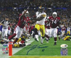 Autographed JAMES HARRISON 8X10 Pittsburgh Steelers Photo JSA