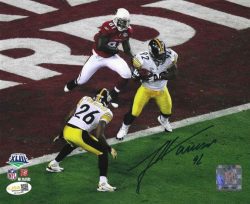 Autographed JAMES HARRISON 8X10 Pittsburgh Steelers Photo JSA
