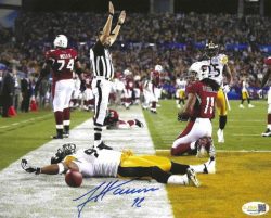Autographed JAMES HARRISON 8X10 Pittsburgh Steelers Photo JSA