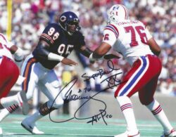 AUTOGRAPHED BRIAN HOLLOWAY 8X10 New England Patriots photo