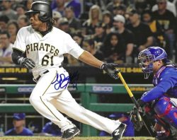 AUTOGRAPHED GIFT NGOEPE 8x10 Pittsburgh Pirates Photo
