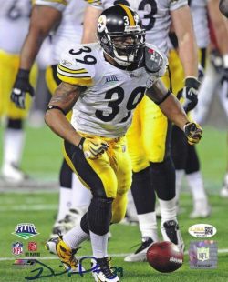 Autographed WILLIE PARKER 8X10 Pittsburgh Steelers Photo JSA