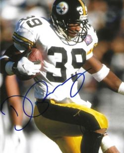 Autographed DARREN PERRY 8X10 Pittsburgh Steelers photo