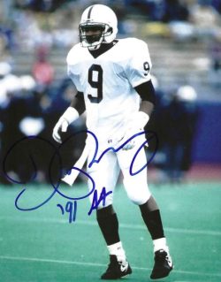 Autographed DARREN PERRY "91 AA" 8X10 Penn State Nittany Lions photo