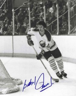 Autographed GILBERT PERREAULT 8x10 Buffalo Sabres Photo